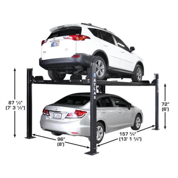 Atlas Apex 8 ALI Certified Hobbyist 8,000 lb. Capacity 4-Post Lift - Image 15