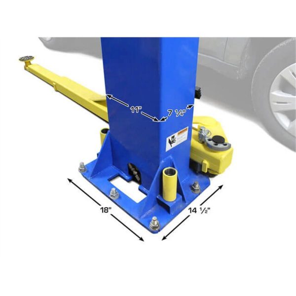 Atlas PRO-9D Overhead 9,000 lb. Capacity 2-Post Lift - Image 15