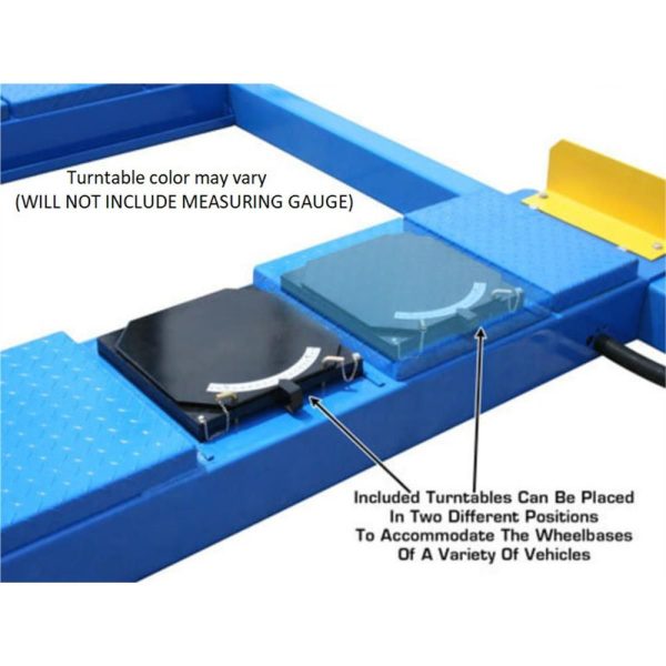 Atlas 12,000 lb. 4-Post Alignment Lift w/ Turntables - Image 13