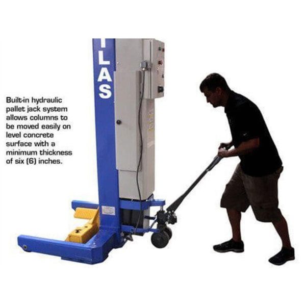 Atlas ALI Certified Battery Powered Mobile Column Lift System 66,000 Lb. Capacity (Set of 4) - Image 5