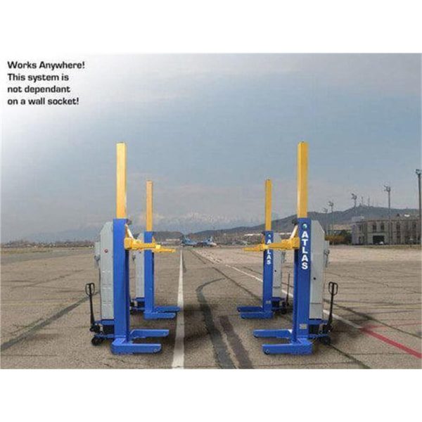 Atlas ALI Certified Battery Powered Mobile Column Lift System 66,000 Lb. Capacity (Set of 4) - Image 3