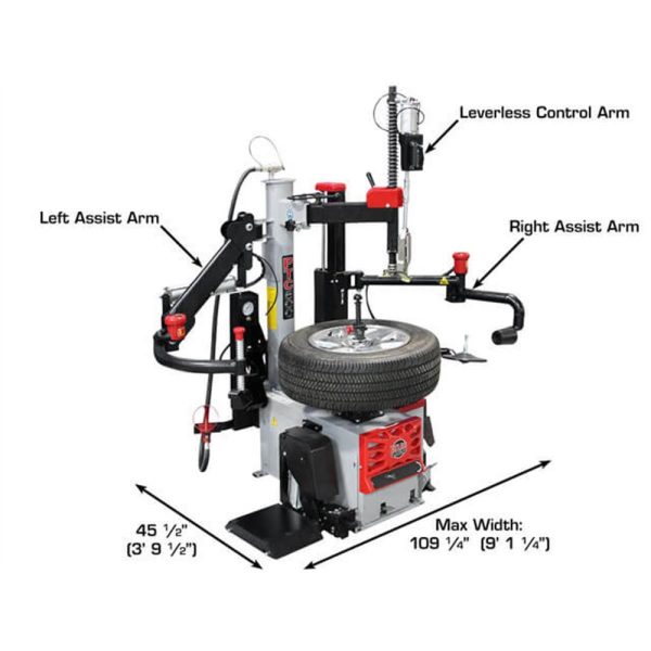 Atlas Platinum PTC500 Center Post Tire Changer w/Adapters - Image 11