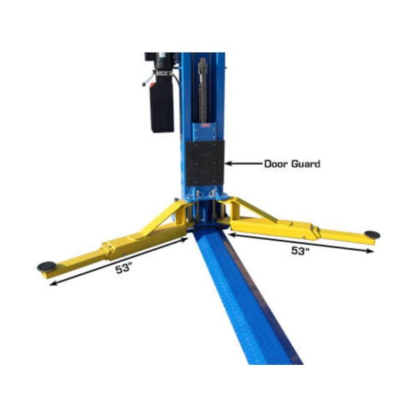 Atlas BP12000X Commercial Grade Baseplate 12,000 lb. Capacity 2-Post Lift - Image 25