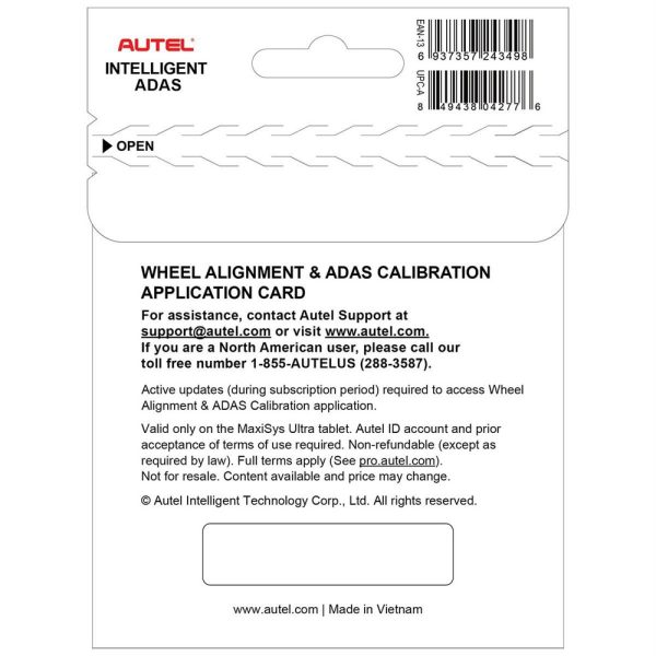 Autel MaxiSys IA1000 Upgrade Card - Image 4