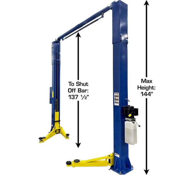 Atlas XH-TPO-9 9,000 lb. Capacity Overhead 2-Post Lift - Image 13