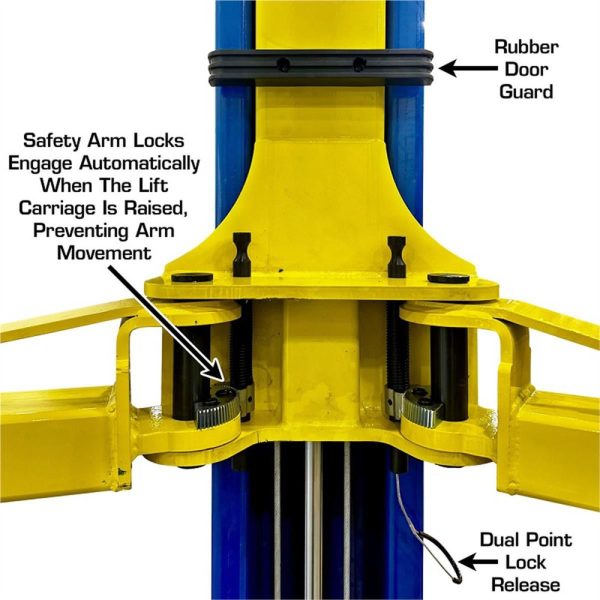 Atlas XH-TPO-9 9,000 lb. Capacity Overhead 2-Post Lift - Image 14